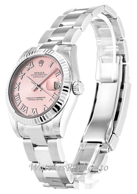 rolex pink dial 31mm